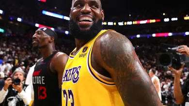 Los Angeles Lakers v Miami Heat