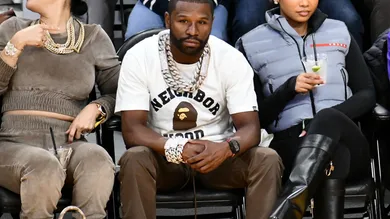 Celebrities At The Los Angeles Lakers Game