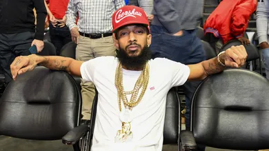 Celebrities At The Los Angeles Clippers Game