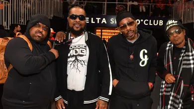 Celebrities Attend Miami Heat v Atlanta Hawks