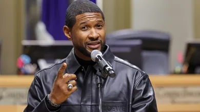 The City Of Las Vegas Honors Usher During Special Presentation