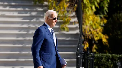 President Biden Departs The White House For Las Vegas