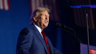 Former President Trump Holds Rally In Durham, New Hampshire