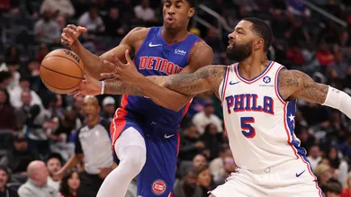 Philadelphia 76ers v Detroit Pistons