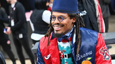 Celebrities Attend Detroit Pistons v Atlanta Hawks