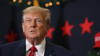 Former President Trump Holds Rally In Waterloo, Iowa