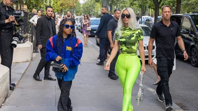 Celebrity Sightings - Paris Fashion Week - Haute Couture Fall Winter 2022 2023 - Day Two