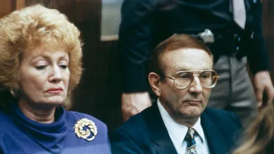 Jeffrey Dahmer's parents at his trial