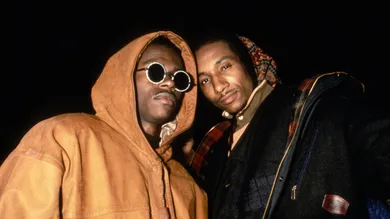 Black Sheep on the set of music video filming