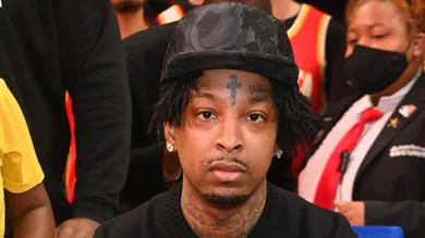 Celebrities Attend Golden State Warriors v Atlanta Hawks