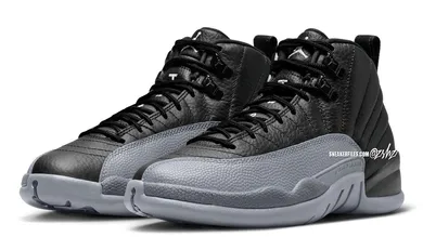Air-Jordan-12-Black-Wolf-Grey