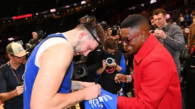 Celebrities Attend Dallas Mavericks v Atlanta Hawks