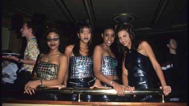 Destiny's Child photocall at the Fashion Cafe