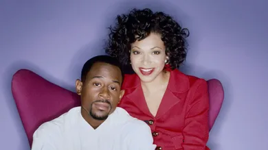Martin Lawrence And Tisha Campbell-Martin Portrait Session 1996