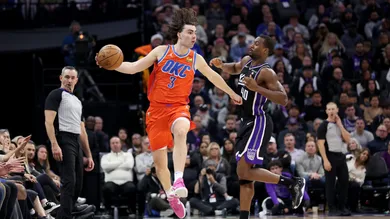 Oklahoma City Thunder v Sacramento Kings