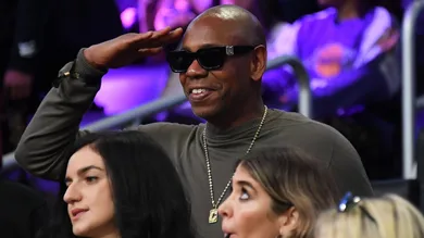 Celebrities At The Los Angeles Lakers Game