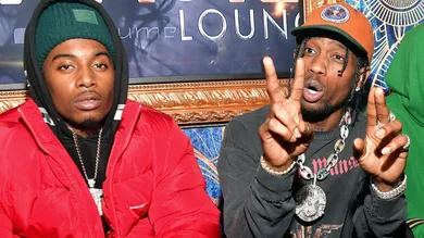 Travis Scott Hosts Amora Lounge