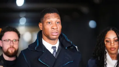 Actor Jonathan Majors Arrives At Court For Closing Arguments In Domestic Violence Trial