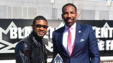 The Black Music And Entertainment Walk Of Fame Honors Usher