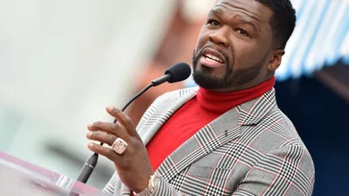 Curtis "50 Cent" Jackson Is Honored With A Star On The Hollywood Walk Of Fame