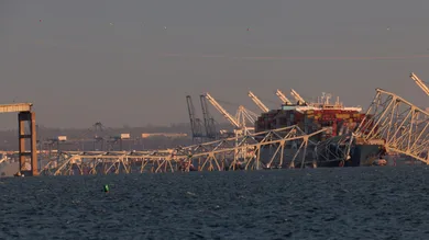 Baltimore's Francis Scott Key Bridge Collapses After Being Struck By Cargo Ship