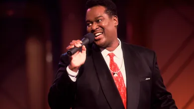 Luther Vandross Appears On The Oprah Winfrey Show