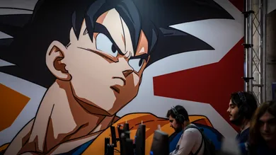 Akira Toriyama Dragon Ball Z graphic portrait seen during