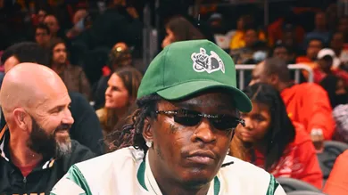 Celebrities Attend Golden State Warriors v Atlanta Hawks