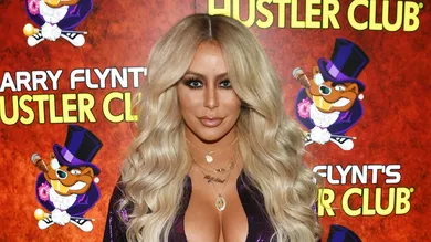 Aubrey O'Day Hosts New Year's Eve at Hustler Club Las Vegas