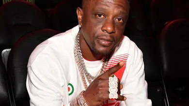 Celebrities Attend Miami Heat v Atlanta Hawks