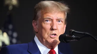 Former President Trump Holds A Campaign Rally In Grand Rapids, Michigan