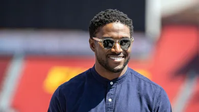 Former USC football standout Reggie Bush holds press conference to talk about defamationon lawsuit against the NCAA