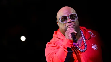 Celebrities Attend Boston Celtics v Atlanta Hawks