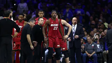 Miami Heat v Philadelphia 76ers - Play-In Tournament