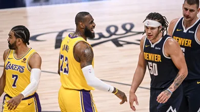 DENVER NUGGETS VS LOS ANGELES LAKERS, NBA PLAYOFFS