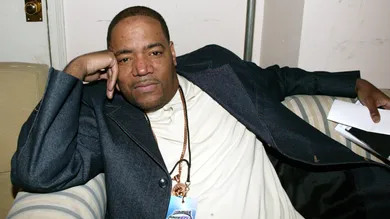 Jay-Z Receives Man of the Millennium Award at the 2005 Power Music Summit