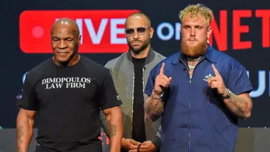 Paul vs. Tyson and Taylor vs. Serrano 2 Press Conference