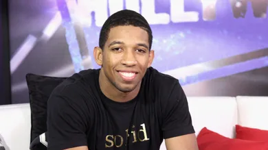 Darius Morris Visits the Young Hollywood Studio