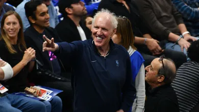 Celebrities At The Los Angeles Clippers Game