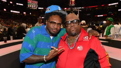 Celebrities Attend Boston Celtics v Atlanta Hawks