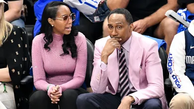 Celebrities At The Los Angeles Clippers Game