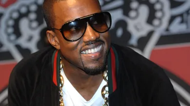 Kanye West Celebrates His New CD At Virgin Megastore