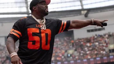 50 Cent Performs At BC Place