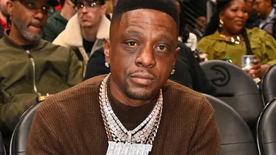 Celebrities Attend Philadelphia 76ers v Atlanta Hawks