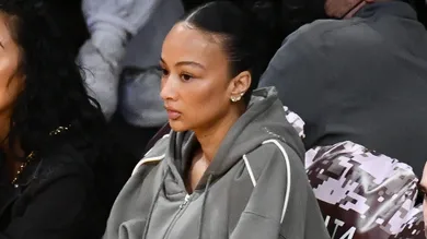 Celebrities At The Los Angeles Lakers Game