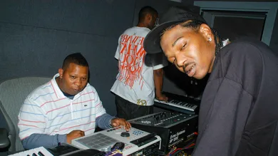 Mannie Fresh Recording Session