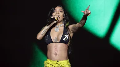 Megan Thee Stallion Performs During The Hot Girl Summer Tour At Madison Square Garden In New York City