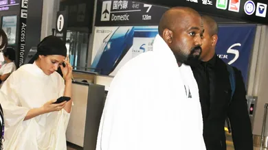 Kanye West and Bianca Censori Arrive In Tokyo