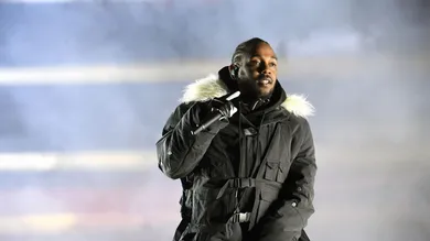 Kendrick Lamar Performs During Half Time For The 2018 College Football Playoff National Championship Game