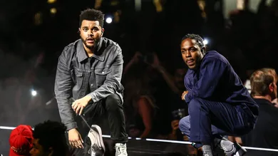 Kendrick Lamar Joins The Weeknd During The "Legends of The Fall Tour" At The Forum